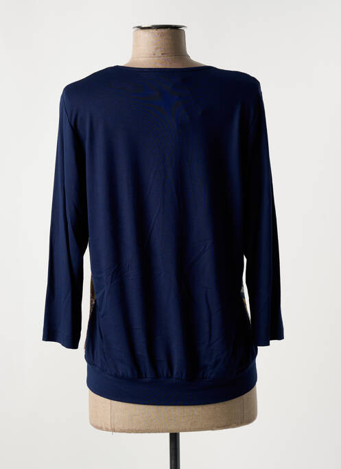 T-shirt bleu FRANK WALDER femme