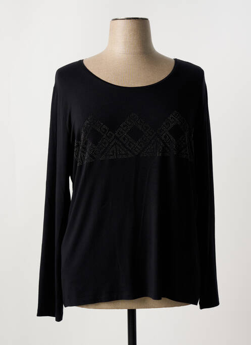 T-shirt noir ELENA MIRO pour femme