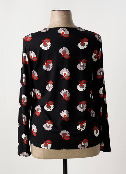 T-shirt noir PAUSE CAFE pour femme