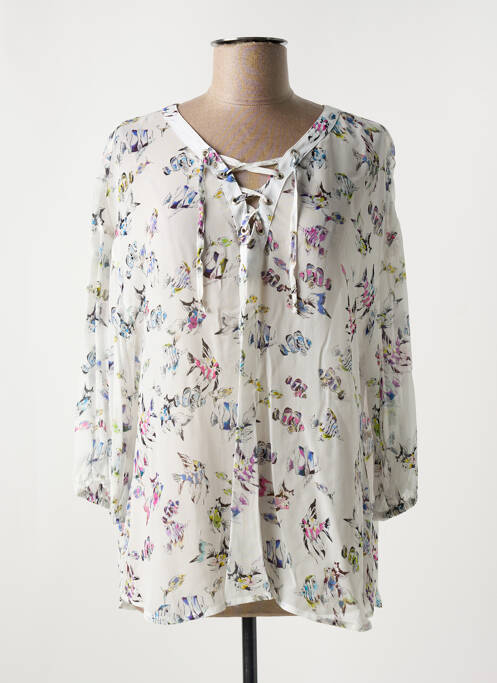 Tunique manches longues blanc TUZZI pour femme