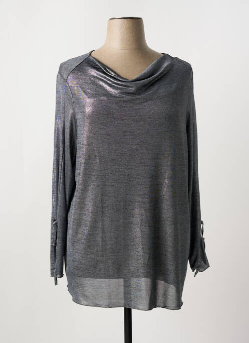 Tunique manches longues gris JEAN DELFIN pour femme