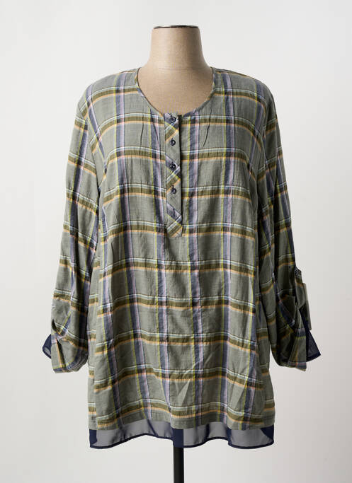 Tunique manches longues vert SEMPRE PIU BY CHALOU pour femme