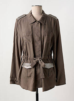 Veste casual poches marron TUZZI femme