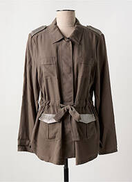 Veste casual poches marron TUZZI femme