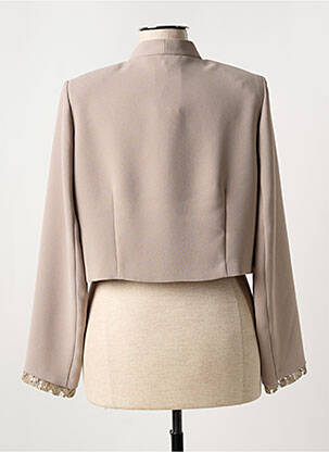 Boléro manches longues beige SOMMERMANN femme