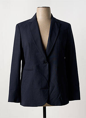 Blazer poches bleu ELENA MIRO femme