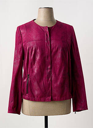 Veste chic col rond rose SOMMERMANN femme