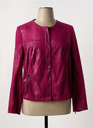 Veste chic col rond rose SOMMERMANN femme
