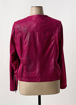 Veste chic col rond rose SOMMERMANN femme