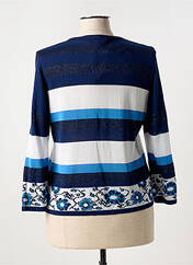 Gilet manches longues bleu SAINT CHARLES pour femme seconde vue