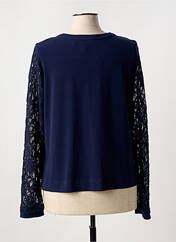 Gilet manches longues bleu SOMMERMANN pour femme seconde vue