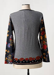 Gilet manches longues gris OLIVIER PHILIPS pour femme seconde vue