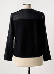 Gilet manches longues noir FRANCE RIVOIRE pour femme seconde vue