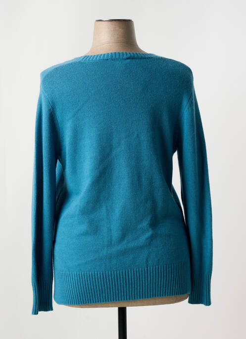 Gilet manches longues resserrée sur le bas bleu FRANK WALDER femme
