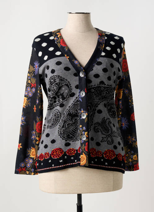 Gilet manches longues gris OLIVIER PHILIPS pour femme