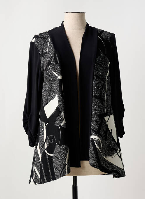 Gilet manches longues noir JOSEPH RIBKOFF pour femme