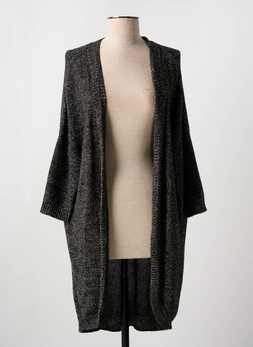 Gilet manches longues noir SURKANA pour femme