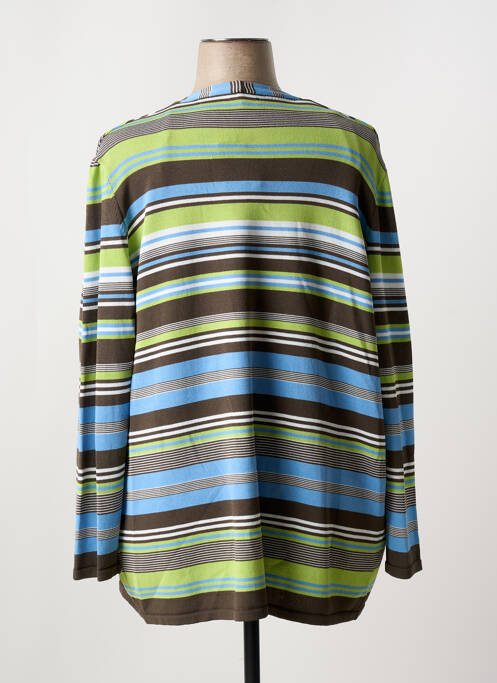 Gilet manches longues vert FRANK WALDER femme