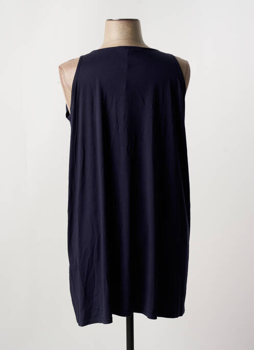 Débardeur bleu FRANCK ANNA pour femme