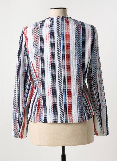 Veste chic bleu FRANK WALDER pour femme