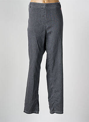 Jegging délavé taille normale gris TONI femme