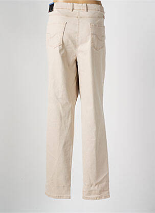 Jeans coupe slim taille normale taille normale beige TONI femme