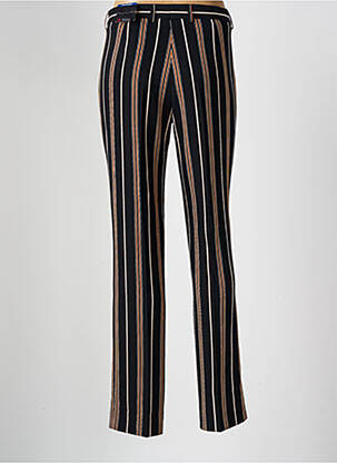 Pantalon slim taille normale taille normale noir TONI femme