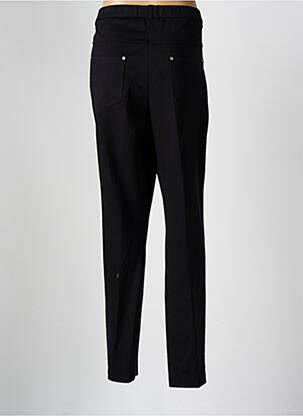 Pantalon slim taille élastique taille normale noir FRANCE RIVOIRE femme