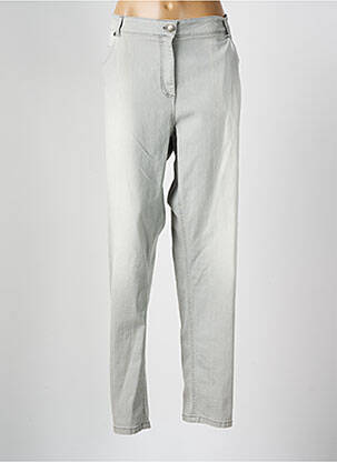 Jeans coupe slim stretch taille normale gris CHALOU femme