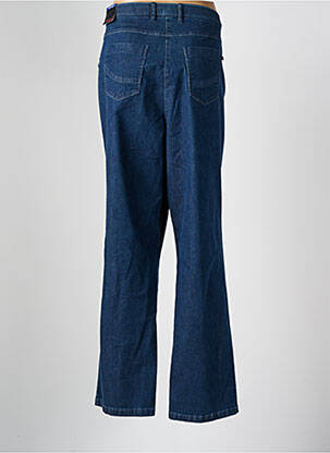 Jeans coupe droite stretch taille normale bleu TONI femme