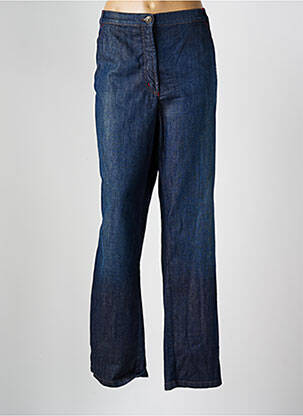 Jeans coupe slim stretch taille normale bleu TONI DRESS femme