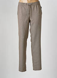 Jegging stretch taille normale marron FRANK WALDER femme