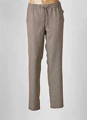 Jegging stretch taille normale marron FRANK WALDER femme