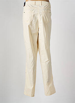 Pantalon slim taille élastique taille normale beige TONI femme