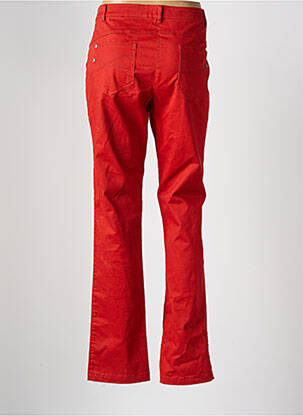 Jeans coupe slim taille normale taille normale orange THALASSA femme