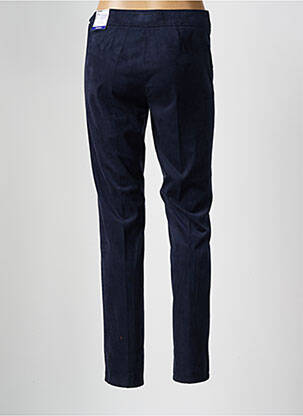 Pantalon slim taille normale taille normale bleu FRANK WALDER femme