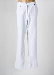 Jeans coupe droite blanc SAINT JAMES pour femme seconde vue