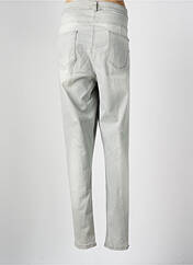 Jeans coupe slim gris CHALOU pour femme seconde vue