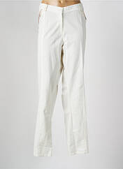 Pantalon droit beige FRED SABATIER pour femme seconde vue