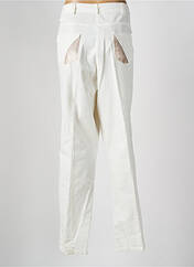 Pantalon droit beige FRED SABATIER pour femme seconde vue