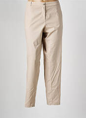 Pantalon droit marron ELENA MIRO pour femme seconde vue