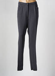 Pantalon slim gris GEVANA pour femme seconde vue
