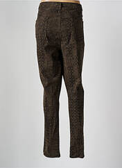 Pantalon slim marron MERI & ESCA pour femme seconde vue