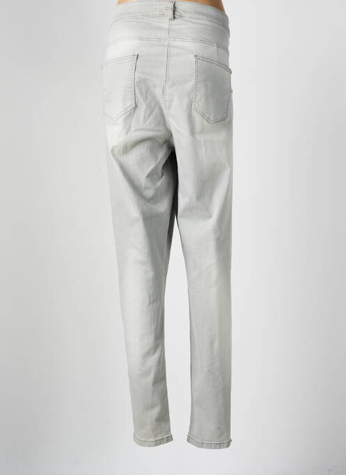 Jeans coupe slim stretch taille normale gris CHALOU femme
