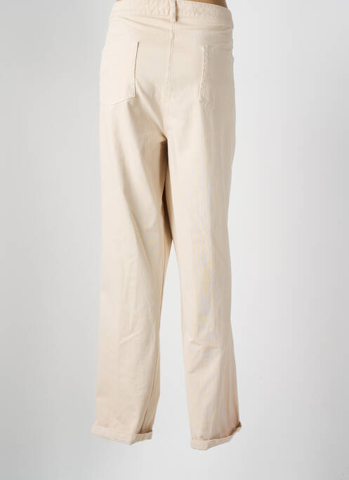 Jeans coupe slim beige SAINT JAMES pour femme