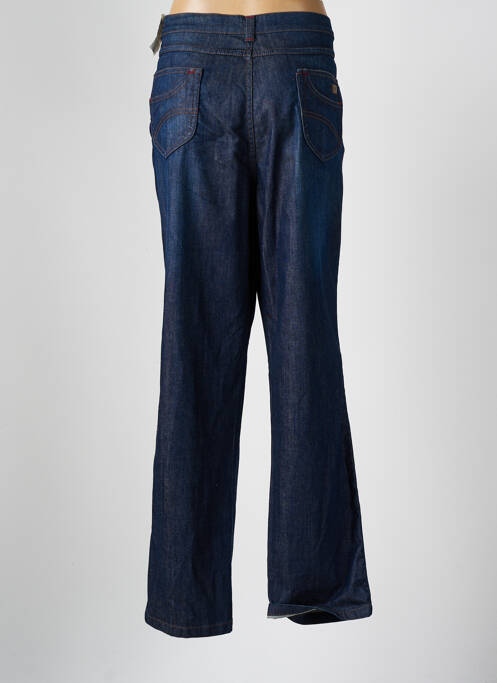 Jeans coupe slim bleu TONI DRESS pour femme