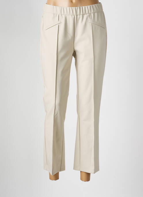 Pantalon droit beige TONI pour femme