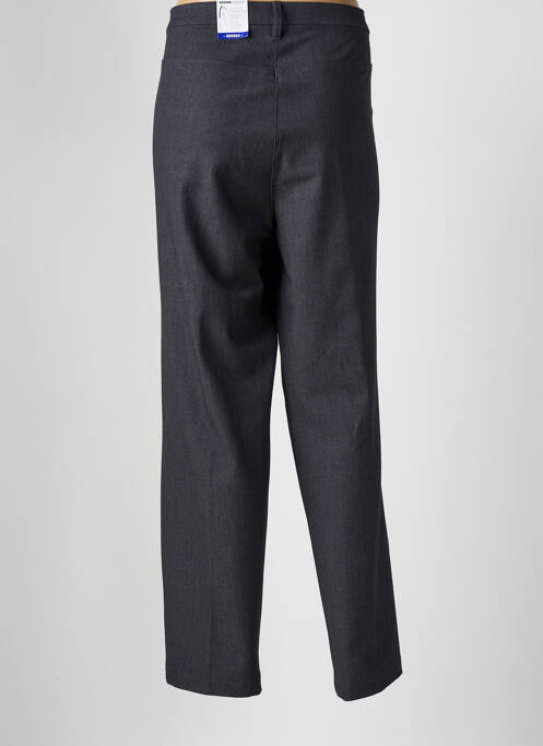 Pantalon droit gris FRANK WALDER pour femme