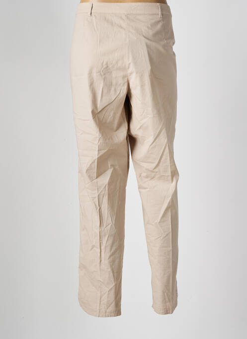 Pantalon droit marron ELENA MIRO femme