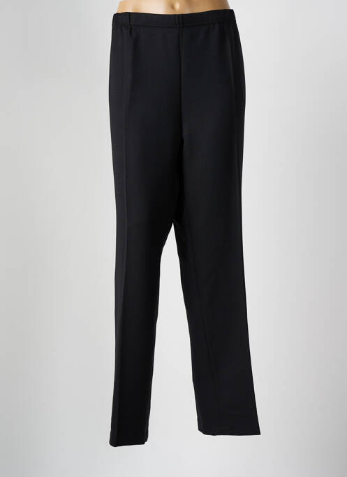 Pantalon droit noir FRANCE RIVOIRE pour femme